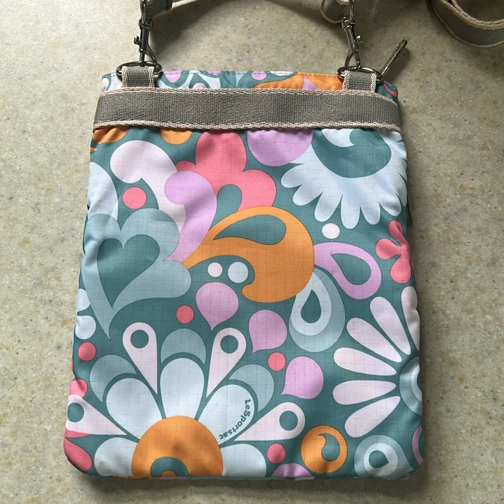 LeSportSac Triple Zip Crossbody Bag